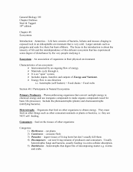 Energy Flow Worksheet Answers Inspirational 2 1 Energy Flow In Ecosystems