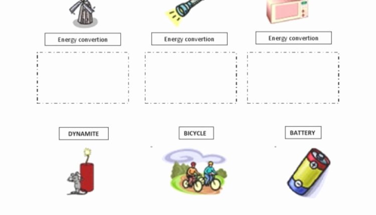 Energy Transformation Worksheet Middle School Unique Amazing Worksheet Energy Transformation Worksheet Energy