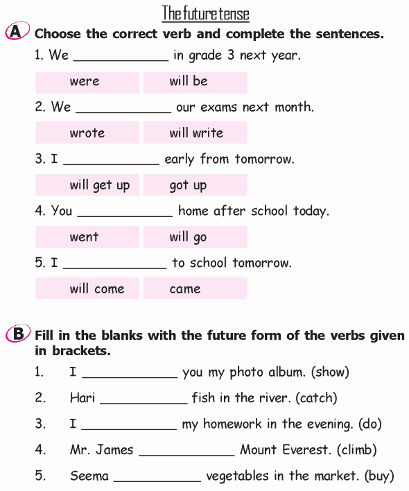 English Worksheet for Grade 2 Unique Grade 2 Grammar Lesson 13 Verbs the Past Tense 2