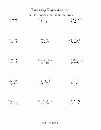 Evaluating Algebraic Expressions Worksheet Pdf New 12 Best Of Balance Checkbook Worksheet Practice