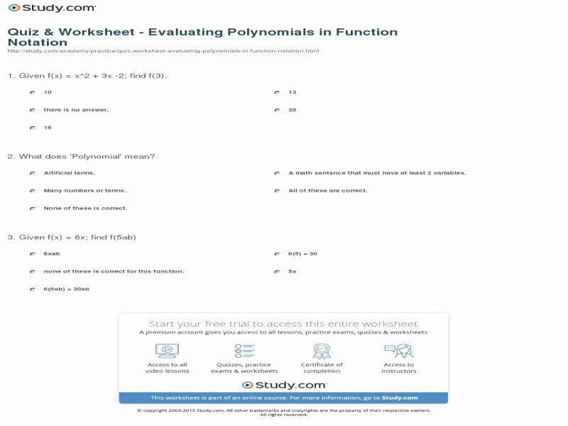 Evaluating Functions Worksheet Algebra 1 Beautiful Kuta Function Operations Youtube Free Printable Worksheets