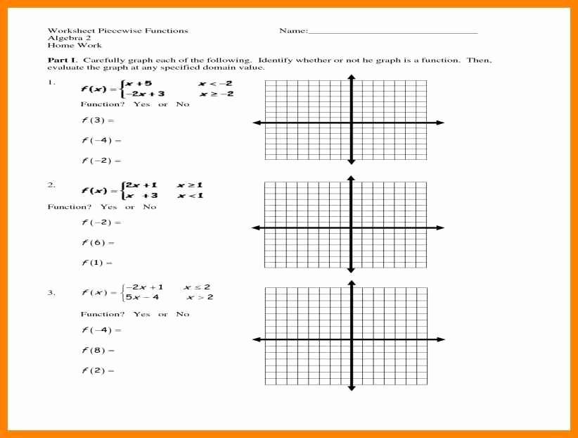 evaluating functions worksheet algebra 2 answers