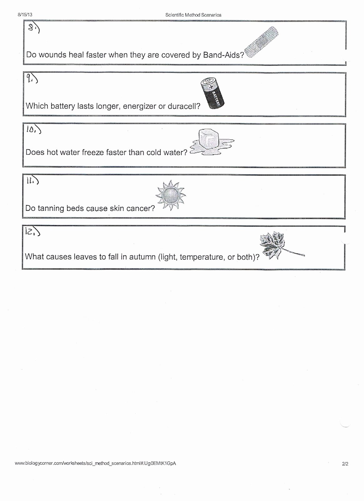 Experimental Design Worksheet Answers Elegant 56 Experimental Design Worksheet Experimental Design