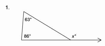 Exterior Angle theorem Worksheet Fresh Triangles Exterior Angle Sum theorem 1 Coloring Activity