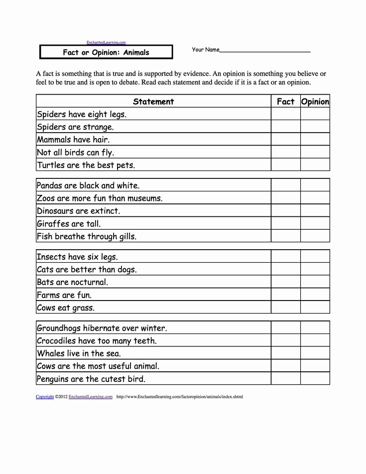 Fact or Opinion Worksheet Awesome 128 Best Images About Fact &amp; Opinion On Pinterest