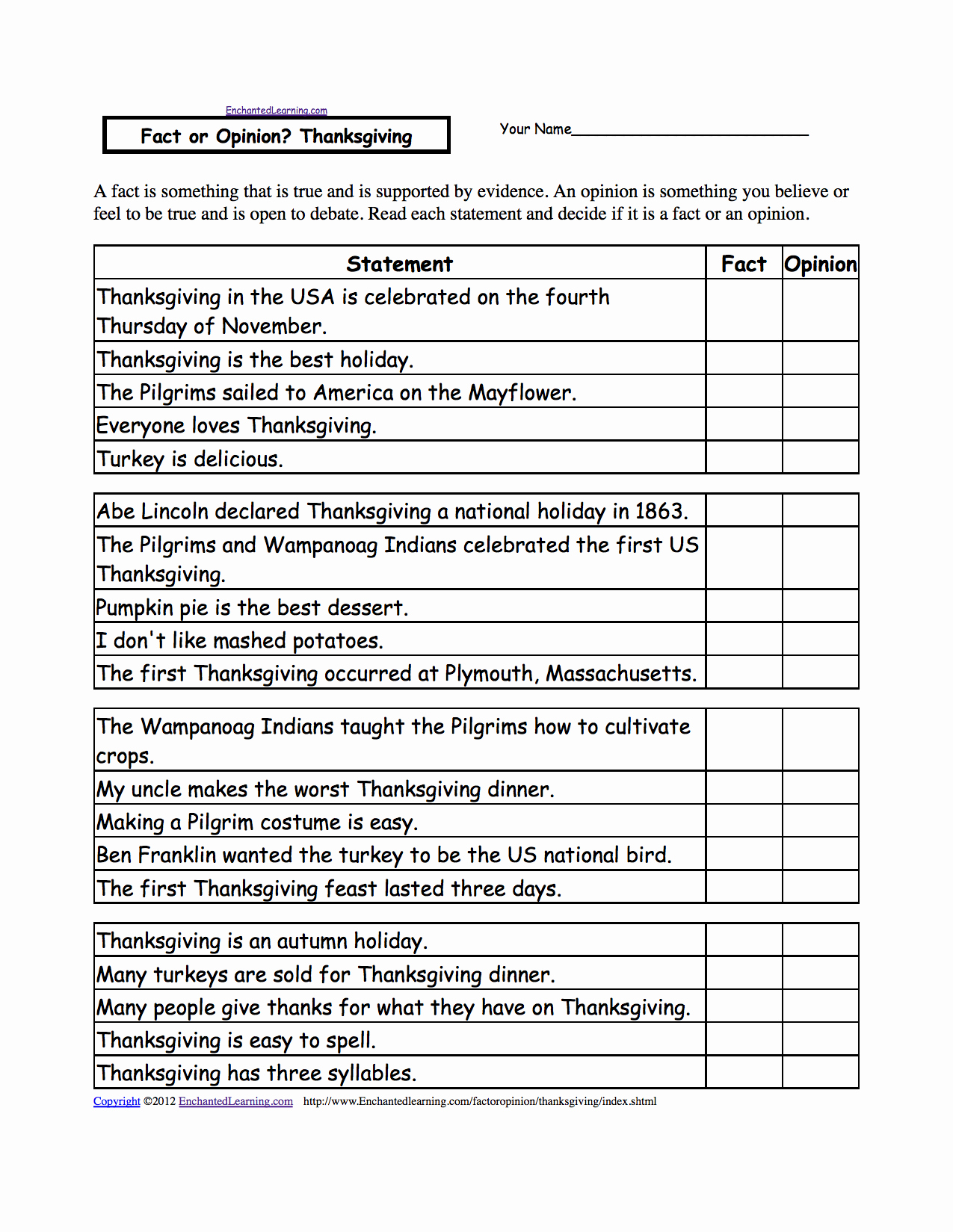 Fact or Opinion Worksheet Fresh Fact or Opinion Checkmark Worksheets to Print