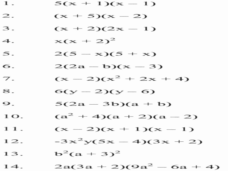 Factoring Difference Of Squares Worksheet Luxury Factoring the Difference Squares Worksheet Free