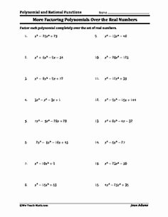 Factoring Difference Of Squares Worksheet Unique Balancing Equations Ma 9 12 Hsa Rei 2 solve Simple