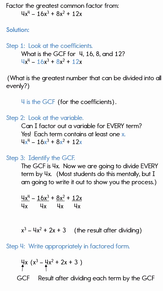 Factoring Polynomials Gcf Worksheet Best Of Factoring Polynomials Using the Gcf