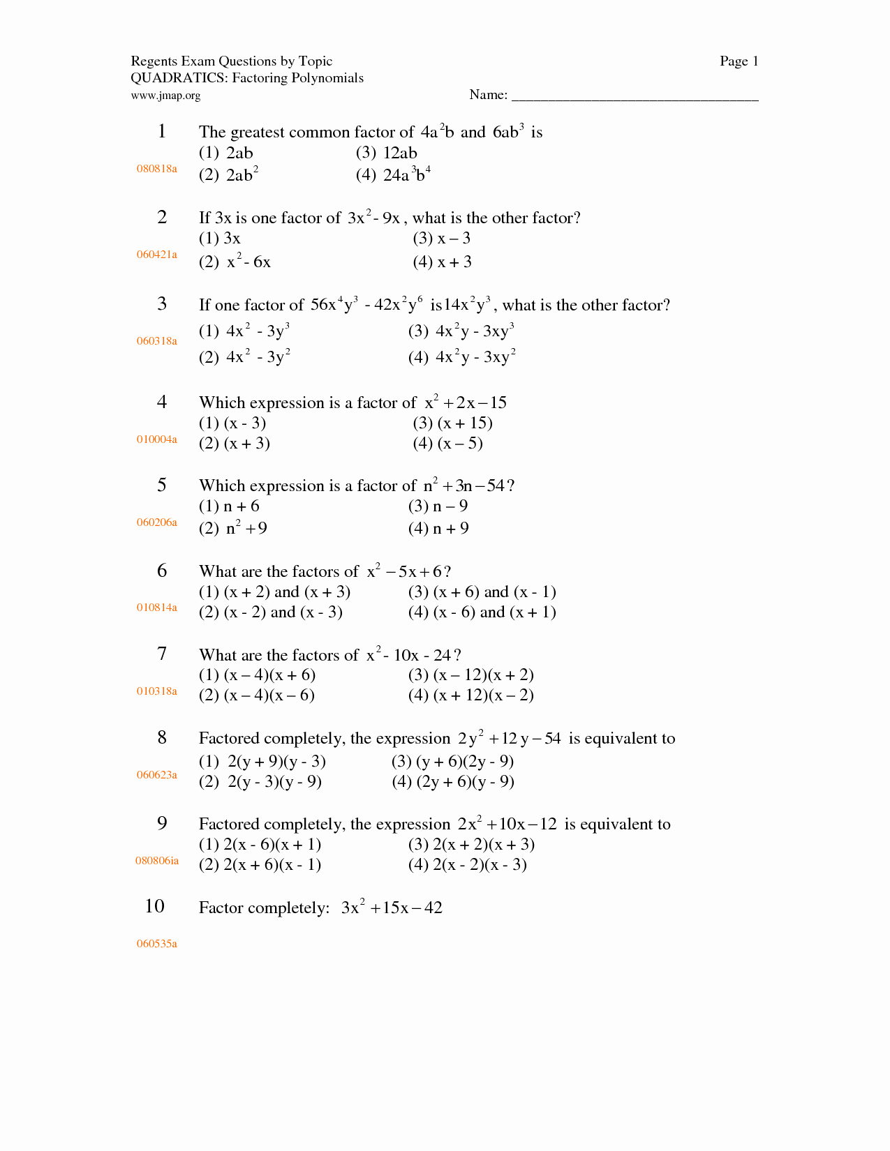 Factoring Polynomials Worksheet Answers Beautiful 14 Best Of Polynomial Worksheets Printable Adding