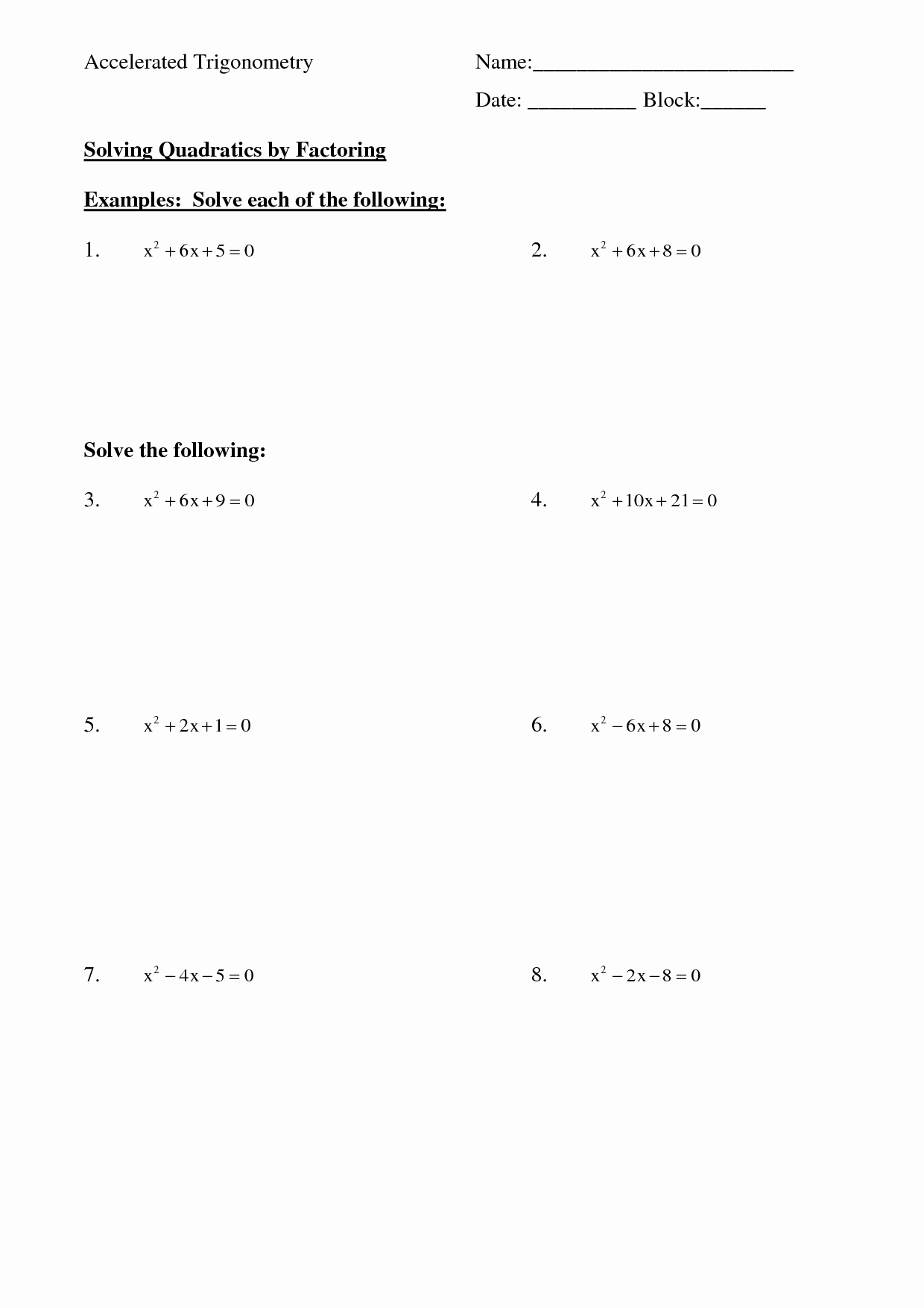 Factoring Quadratic Equations Worksheet Elegant 18 Best Of Factoring Using Gcf Worksheet Pdf