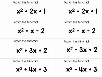 Factoring X2 Bx C Worksheet New Algebra 1 Factoring Trinomials X 2 Bx C 223