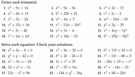 Factoring X2 Bx C Worksheet Unique Factoring Polynomials Worksheet with Answers