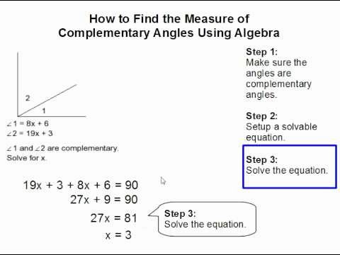 Finding Angle Measures Worksheet Beautiful How to Find the Measure Of Plementary Angles Using