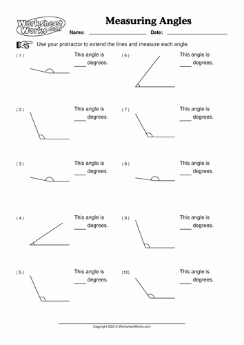 Finding Angle Measures Worksheet Inspirational Angles How to Measure Angles with A Protractor by Alicw