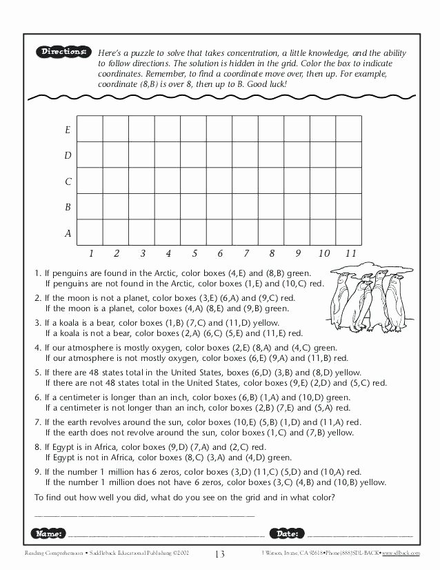 Following Directions Worksheet Middle School Best Of Substitute Teacher Worksheets Middle School