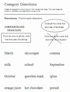 Following Directions Worksheet Middle School New How to Follow Directions Worksheet