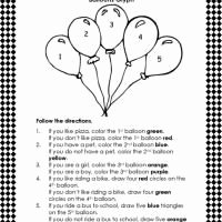 Following Directions Worksheet Trick Unique A Lesson In Following Directions