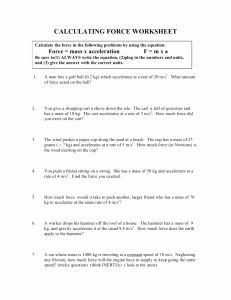 Forces Worksheet 1 Answer Key Best Of Physics Quiz 1 Describing Motion Answers