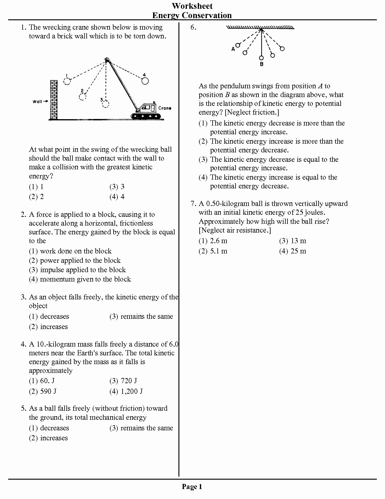 Forms Of Energy Worksheet Answers Fresh 10 Best Of Www Potential Energy Worksheets