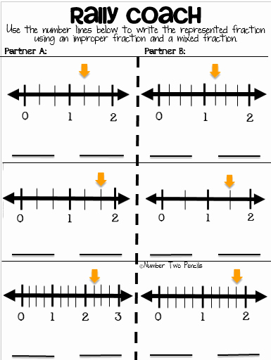 Fractions Greater Than 1 Worksheet Fresh Number Lines &amp; Fractions Greater Than 1