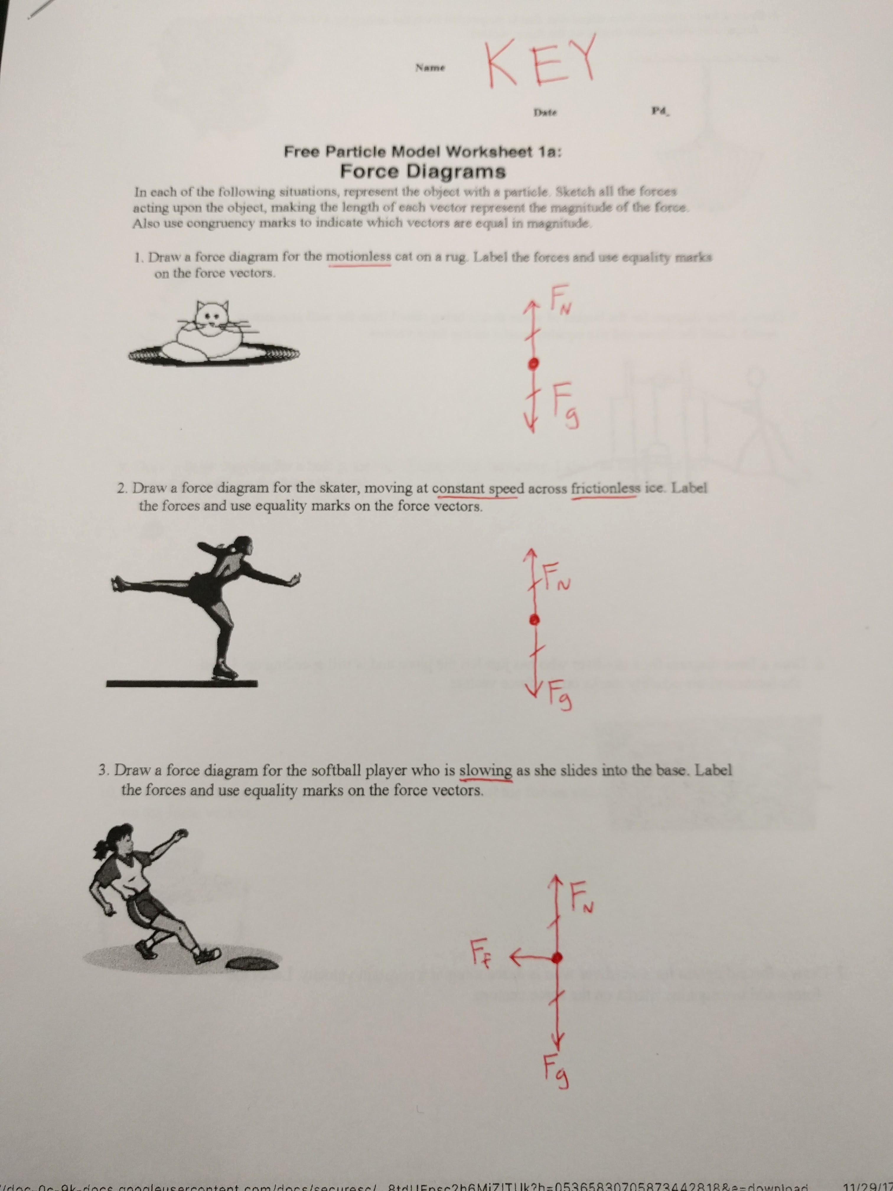 Free Body Diagram Worksheet Answers Lovely Free Body Diagram Worksheet with Answers the Best