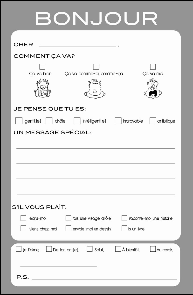 French Worksheet for Kids Fresh French Worksheets for Grade 1 Fun