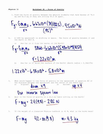 Friction and Gravity Worksheet Answers Awesome Physics 11 Friction and Spring forces Worksheet 2 1 Two