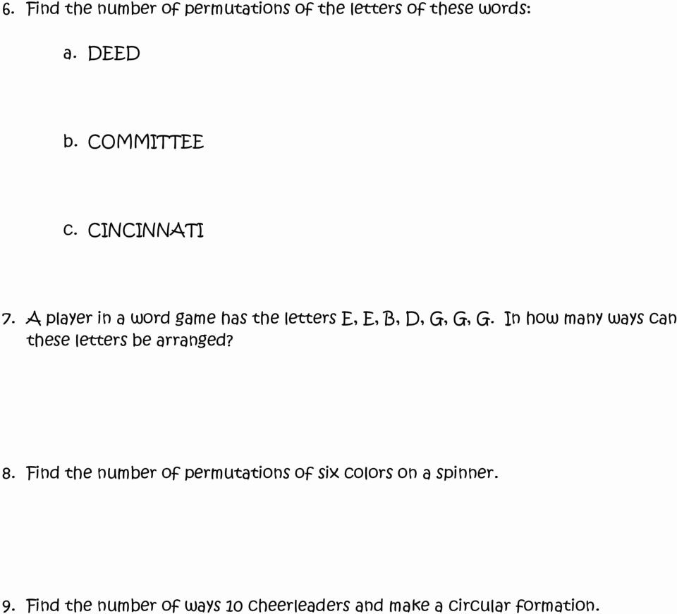 Fundamental Counting Principle Worksheet Awesome Worksheet A2 Fundamental Counting Principle Factorials