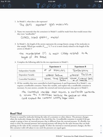 Gas Variables Worksheet Answers Beautiful Sam Schoderbek Chemistry Gas Variables Pogil