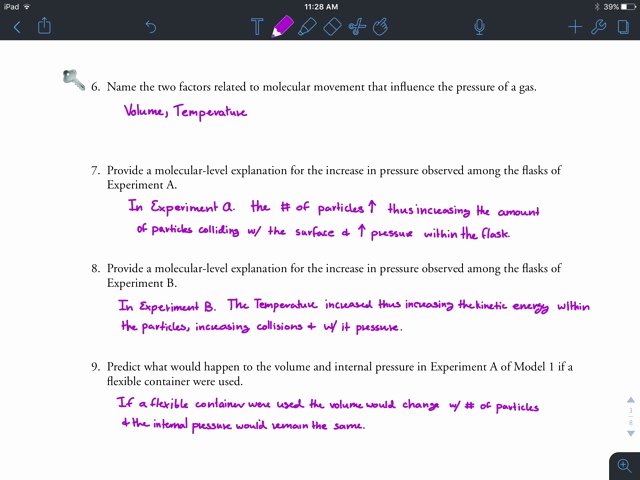 50 Gas Variables Worksheet Answers 