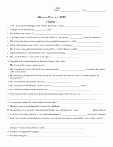 Geological Time Scale Worksheet Best Of Geologic Time Scale Worksheet Answer Key 1