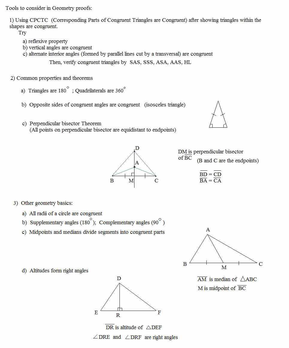 Geometric Proofs Worksheet with Answers Inspirational Math Plane Postulates and Proof Examples