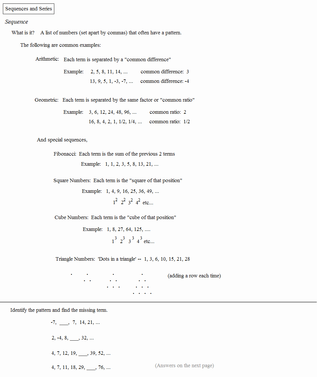 50 Geometric Sequence And Series Worksheet