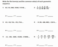 Geometric Sequence Practice Worksheet Best Of Geometric Sequence Worksheets