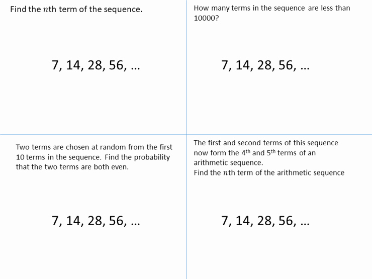 50 Geometric Sequence Practice Worksheet
