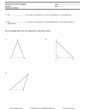 Geometry Points Of Concurrency Worksheet New Free Concurrent Lines Worksheets Printables