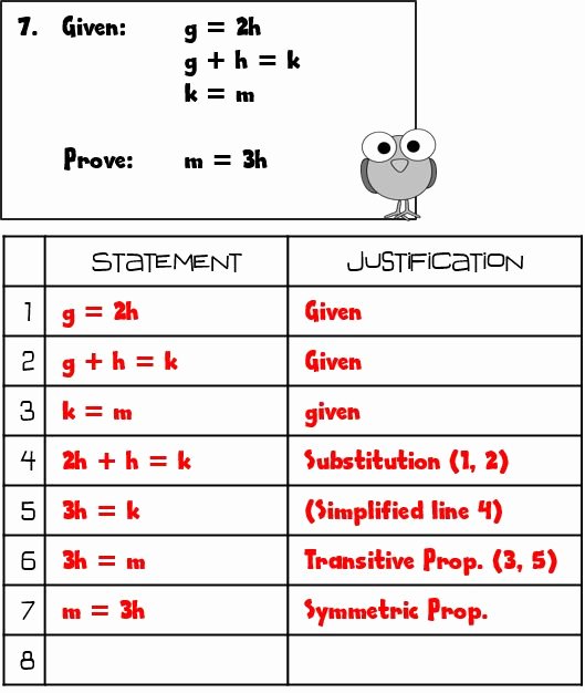Geometry Proof Practice Worksheet Elegant before Introducing Geometry Based Two Column Proofs Have