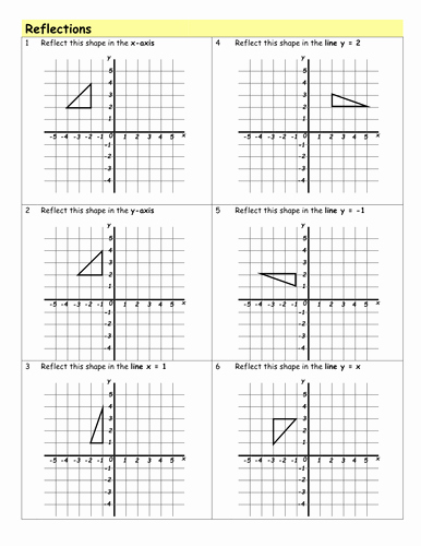 Geometry Transformations Worksheet Answers Luxury Transformation Worksheets by Holyheadschool Teaching