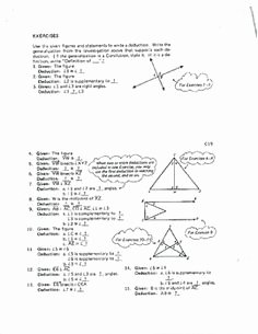 Geometry Worksheet Beginning Proofs Answers Lovely Math Teacher Mambo Puzzle Sheet Congruent Triangles