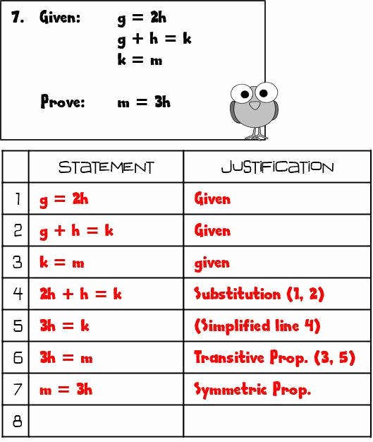 Geometry Worksheet Beginning Proofs Inspirational Algebraic Proofs Worksheet