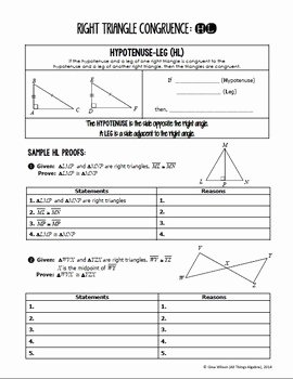 Geometry Worksheet Congruent Triangles Answers Elegant Congruent Triangles Geometry Curriculum Unit 4 by All