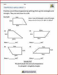Geometry Worksheet Kites and Trapezoids Fresh Math Practice Worksheets