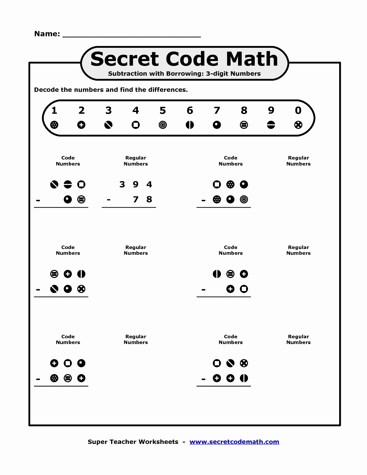 Get the Message Math Worksheet Lovely Secret Code Worksheet for Kids