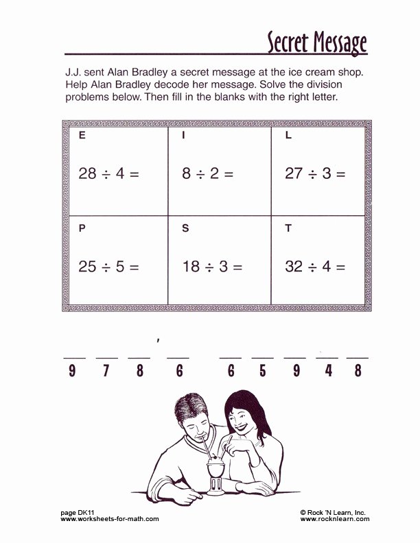 Get the Message Worksheet Answers Best Of Get the Message Math Worksheet