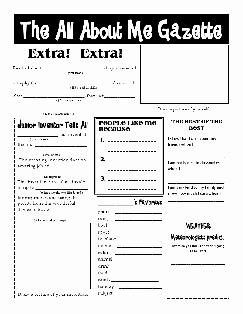 Getting to Know You Worksheet Best Of 13 Best Of Get to Know Me Worksheet Get to Know