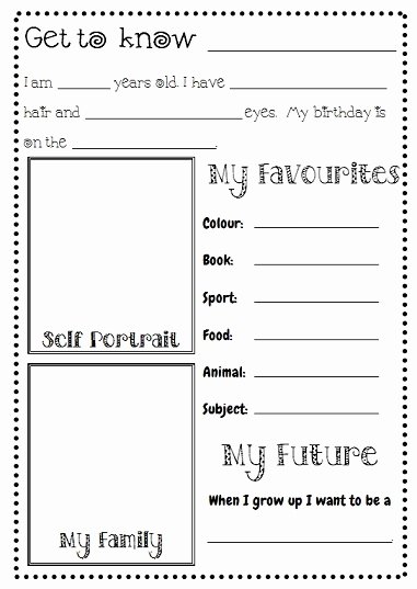 Getting to Know You Worksheet Fresh Down Under Teacher Get to Know Me Freebie