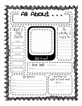 Getting to Know You Worksheet Luxury Back to School Activity Pack 3 Great Getting to Know You