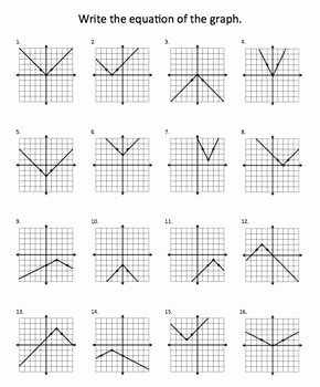 Graphing Absolute Value Functions Worksheet New Absolute Value Function Graph Transformations Notes
