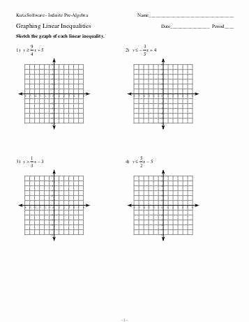 Graphing Linear Equations Worksheet Pdf Lovely Graphing Linear Inequalities Worksheet